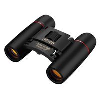 30x60 Theatre Binocular/Mini Binoculars/Opera Binocular for Women Kids Adult, Hunting, Hiking and Concert with Binocular Straps (Black)