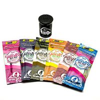 Twisted Hemp Wraps All Natural Variety Pack 6 Pack with KC Pop Top