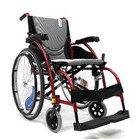 Karman Healthcare S-Ergo105F18RS Ergonomic Wheelchair-Rose Red