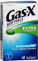 Gas-X Ex Strngth Soft Gel Size 10ct Gas-X Ex Strngth Soft Gel 10ct