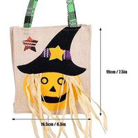 Travel Organizer Storage Halloween Non-Woven Bags Trick or Treat Gift Bags Party Goodie Tote Bags Halloween Party Holiday Trick or Treat Goody Bag for Costume Accessory(Witch) ( Color : Witch )