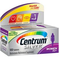 Centrum Silver Women (100 Count) Multivitamin / Multimineral Supplement Tablet, Vitamin D3, Age 50+