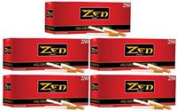 Zen Red Full Flavor King Size Tubes (250ct Box) (Pack of 5)