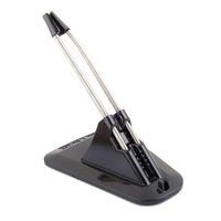 Mouse Bungee Cord Clip Flexible Desktop Management Cable Folder Professional Mouse Cable Clamp Mouse Black 1pc