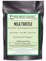 Milk Thistle - 80% Silymarin - Natural Seed Extract Powder (Silybum marianum), 10 kg