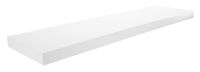 kieragrace Stockholm Aberg Floating Shelf w/LED Light - White, 24-Inch, Matte Finish