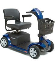 Pride Mobility - Victory 9 - Mid-Sized Scooter - 4-Wheel - Viper Blue