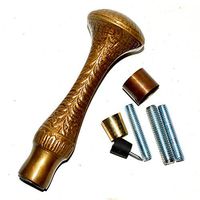 Nautical Gift Decor Walking Stick with Victorian Brass Handle Fancy Dress Cane…XCGY