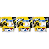 Ziploc Food Storage Meal Prep Containers, Small, 2 Count, Pack of 3 (6 Total Containers), Twist N Loc- NFL Pittsburgh Steelers