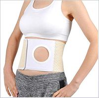 SRSGF Medical Ostomy Belt,Abdomen Ostomy Support Belt,for Colostomy Patients to Prevent and Post-Operative Care After,5cm,S
