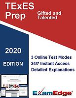 TExES Gifted and Talented Supplemental  (162) Certification Practice tests with detailed explanations. 5-Test Bundle with 400 Unique Test Questions