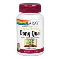 Solaray Guaranteed Potency Dong Quai Root Extract, Veg Cap (Btl-Plastic) 60ct