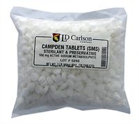 Campden Tablets (sodium metabisulfite) - 1 Pound Bulk