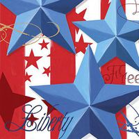 Luncheon Size Paper Napkin,Independence Day