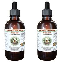 Dulse Alcohol-Free Liquid Extract, Dulse (Palmaria Palmata) Dried Leaf Glycerite Herbal Supplement 2x2 oz