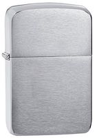 Zippo 1941 Sterling Pocket Lighter, Silver Hand Satin Finish