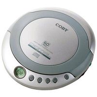 Coby CXCD329 Personal CD Player with 60 Sec. Anti Skip and Stereo Headphones