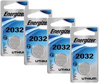 Energizer Watch/Electronic Batteries, 3 Volts, 2032, 4 Pack