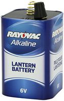 Rayovac 6V Spring Terminal Alkaline D Cell Lantern Battery - Lot of 6