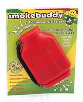 Smoke Buddy Jr. Personal Air Purifier Cleaner Filter Removes Odor - Red
