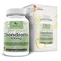 VITA1 Chondroitin 500mg • 90 Capsules (6-Weeks-Supply) • Gluten-Free, Kosher & Halal • Made in Germany