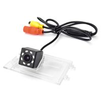 aSATAH 8 LED Car Rear View Camera for Jeep Compass 2011~2015 / Jeep Patriot 2011~2015 / Jeep Liberty 2011~2015 & Vehicle Camera Waterproof and Shockproof Reversing Backup Camera (8 LED)