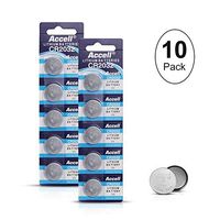 CR2032 Lithium Coin Cell, Bingogous CR2032 3V Lithium Battery (10-Pack)