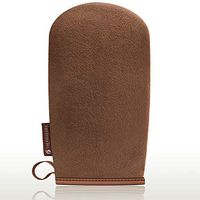 Ultimitt Self Tanning Applicator Mitt: Reusable Streak-Free Bronzing Sunless Tan Application Glove. Indoor Fake Skin Bake Tan Microfiber Cloth. Easy Reach Gloves For Face, Body & Back Suntan Solution