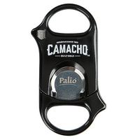 Palio Guillotine Cigar Cutter Hardened Surgical Steel Blades - Lifetime Warranty (Camacho Black)