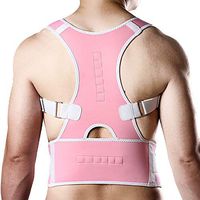 KIWI RATA Magnetic Posture Corrector Back Braces Shoulder Waist Lumbar Support Belt Humpback Prevent Body Straighten Slouch Compression Pain Relief