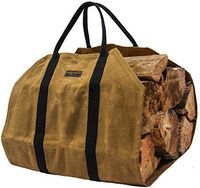 Readywares Waxed Canvas Firewood Log Carrier