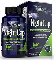 Natural Sleep Aid for Adults with Valerian Root Extract Melatonin GABA & Lemon Balm - Best Herbal Sleeping Pills Extra Strength - Deep Sleep Formula - Non Habit Forming Supplement - 60 Vegan Capsules