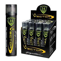 12 cans (1 case) of Vector Premium 320ml 5x Refined Butane Fuel