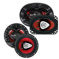 New BOSS CH6530 6.5" 300 Watt + Boss CH4630 4x6" 250 Watt Car Audio Speakers