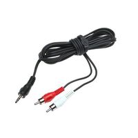 Vansee❤❤3m Mini Plug 3.5mm Plug Jack to 2RCA Male Stereo Audio Cable Splitter