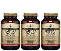 Solgar – Double Strength Omega-3 700 mg, 120 Softgels - 3 Pack