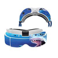 MightySkins Skin Compatible with Fat Shark Dominator V3 - Great Whites | Protective, Durable, and Unique Vinyl Decal wrap Cover | Easy to Apply, Remove, and Change Styles | Made in The USA