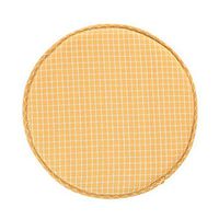 PANDA SUPERSTORE Round Cushion Chair Pad Tatami Mat Chair Cushion Household Cushion with Bandage