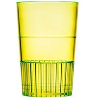 Fineline Quenchers 4115-Y 1.5 oz. Neon Yellow Hard Plastic Shooter Glass - 500/Case