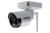 Lorex LWB5801 Indoor/Outdoor Wire-Free Accessory Camera for Battery Powered, Audio Security Bullet Camera,1080p HD, 150ft IR Night Vision, 2-Way Talk, Works with LHB926,LHWF1000, White Metal