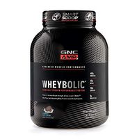 GNC AMP Wheybolic Whey Protein Powder - Cookies and Cream, 25 Servings, Contains 40 Protein, 15g BCAA, and 10g Leucine Per Serving