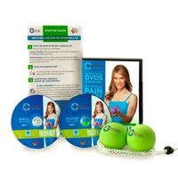 Tune Up Fitness Self-Massage Kit, 2 DVD Set and Yoga Tune Up Therapy Ball Pair, Teaches Trigger Point Therapy to Improve Mobility, Relieve Pain, Alleviate Stress, Create Myofascial Release