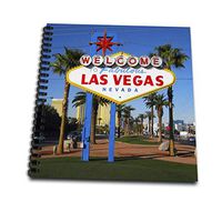 3dRose db_156501_3 Welcome to Fabulous Las Vegas, NV Mini Notepad, 4 by 4"