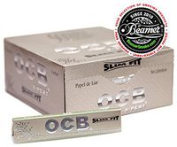 24 OCB Premium X-PERT Cigarette Rolling Papers Packs (32 Paper Leaves Per Pack) + Limited Edition Beamer Smoke Sticker