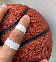 Finger Tape for Athletes; 10-Pack; 1/3 inch Wide (.8 cm); Waterproof Sports Athletic Tape