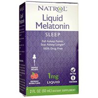 Natrol Melatonin 1 mg Liquid 2 oz ( Pack of 3)