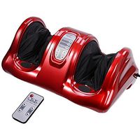 CHIMAERA Relaxing Kneading and Rolling Foot Massager with Remote Control (Red)