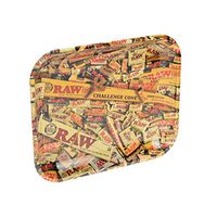 RAW Mixed Items Metal Rolling Tray (Large 13.5"x11")