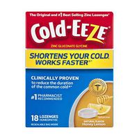 Cold-eeze Honey Lemon Lozenges Bonus Box, Blue, 24 Count