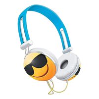 Vibe® Noise Reducing Overhead Stereo Headphones-Smile-Cool
